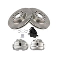 thumbnail image 1 of Front Brake Pad Rotor and Caliper Set - Compatible with 2011 - 2017 Volkswagen Jetta 2012 2013 2014 2015 2016, 1 of 2
