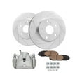 thumbnail image 1 of Front Brake Pad Rotor and Caliper Set - Compatible with 2012 - 2017 Toyota Prius V 2013 2014 2015 2016, 1 of 2