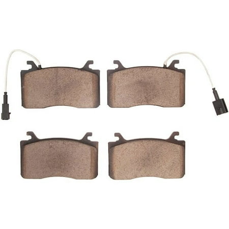 Front Brake Pad Set - Ceramic - Compatible with 2018 - 2021 Alfa Romeo Stelvio 2019 2020