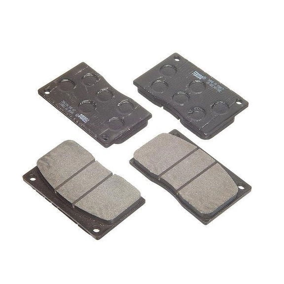 Front Brake Pad Set - Compatible with 1976 - 1996 Jaguar XJS 1977 1978 1979 1980 1981 1982 1983 1984 1985 1986 1987 1988 1989 1990 1991 1992 1993 1994 1995