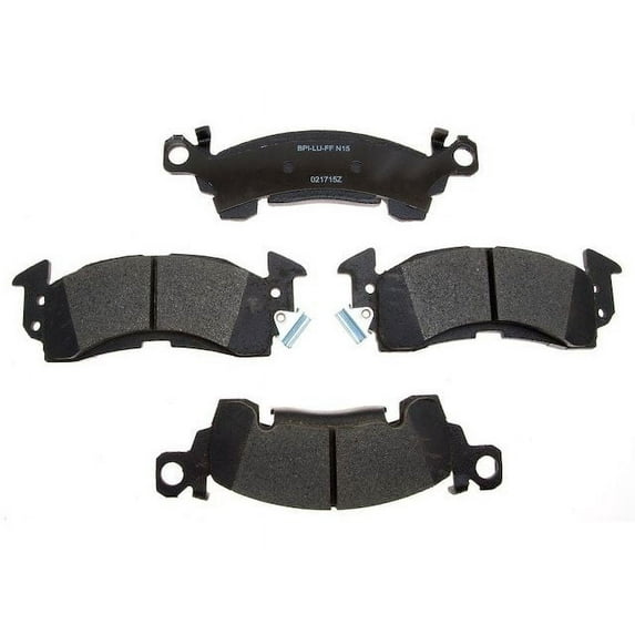 Front Brake Pad Set - Compatible with 1968 - 1976 Cadillac Calais 1969 1970 1971 1972 1973 1974 1975