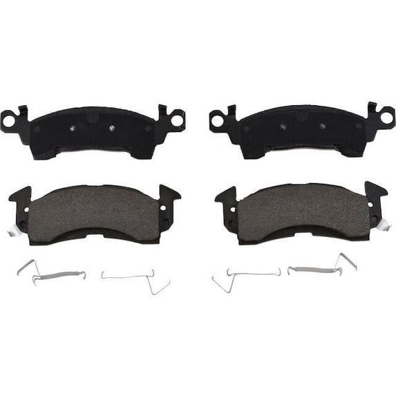 Front Brake Pad Set - Compatible with 1968 - 1978 Cadillac Eldorado 1969 1970 1971 1972 1973 1974 1975 1976 1977