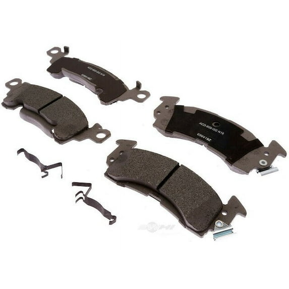Front Brake Pad Set - Compatible with 1968 - 1985 Chevy Impala 1969 1970 1971 1972 1973 1974 1975 1976 1977 1978 1979 1980 1981 1982 1983 1984