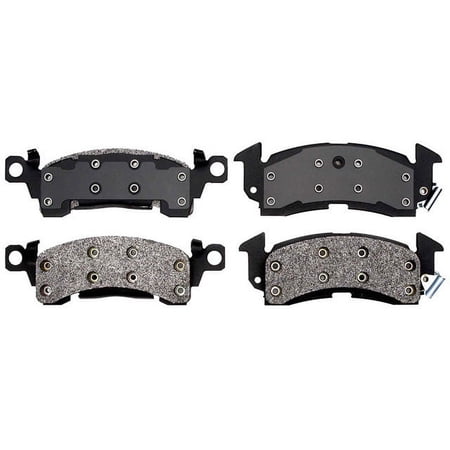 Front Brake Pad Set - Compatible with 1969 - 1971 Oldsmobile 442 - Raybestos
