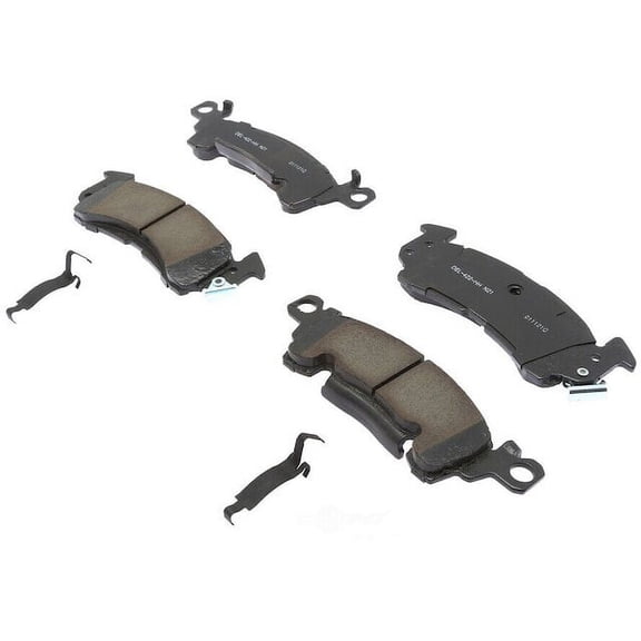 Front Brake Pad Set - Compatible with 1969 - 1979 Chevy Nova 1970 1971 1972 1973 1974 1975 1976 1977 1978