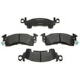 thumbnail image 1 of Front Brake Pad Set - Compatible with 1970 - 1977 Chevy Monte Carlo 1971 1972 1973 1974 1975 1976, 1 of 2