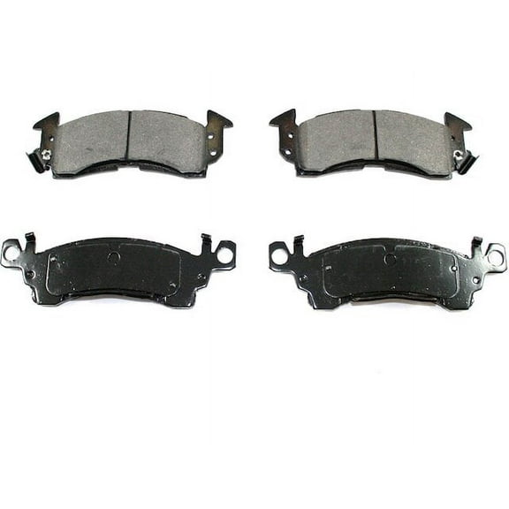 Front Brake Pad Set - Compatible with 1971 - 1974 Chevy K20 Pickup 1972 1973
