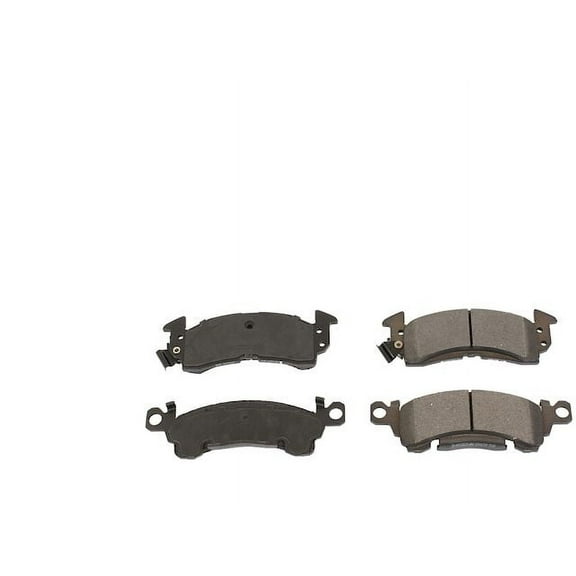 Front Brake Pad Set - Compatible with 1974 - 1983 Jeep Cherokee 1975 1976 1977 1978 1979 1980 1981 1982