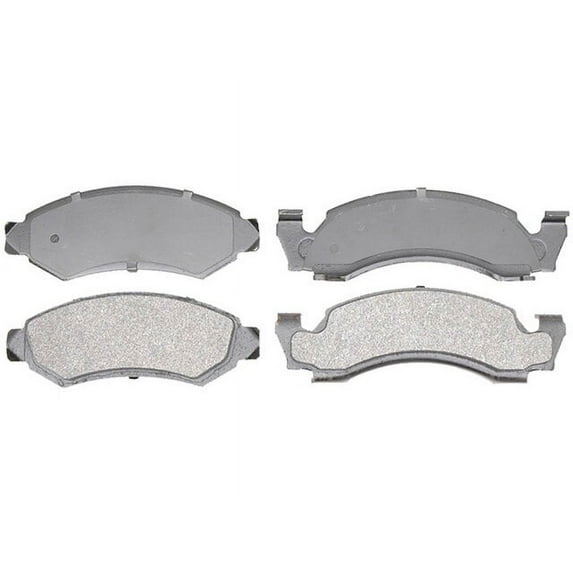 Front Brake Pad Set - Compatible with 1975 - 1986 Ford Bronco 1976 1977 1978 1979 1980 1981 1982 1983 1984 1985