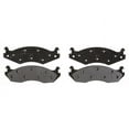 thumbnail image 1 of Front Brake Pad Set - Compatible with 1984 - 1992 Jeep Cherokee RWD 1985 1986 1987 1988 1989 1990 1991, 1 of 2