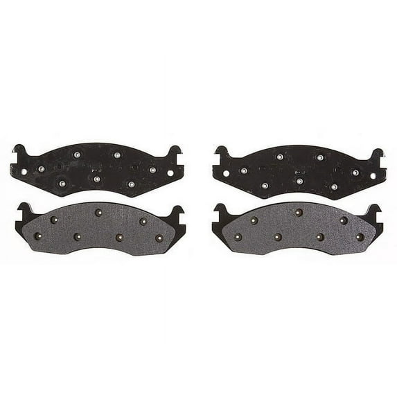 Front Brake Pad Set - Compatible with 1984 - 1992 Jeep Cherokee RWD 1985 1986 1987 1988 1989 1990 1991