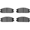 thumbnail image 1 of Front Brake Pad Set - Compatible with 1985 - 1987 Honda Prelude 2.0 Si 1986, 1 of 2