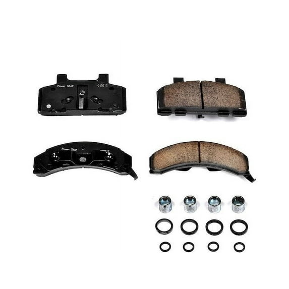 Front Brake Pad Set - Compatible with 1985 - 1990 Cadillac Fleetwood FWD 1986 1987 1988 1989