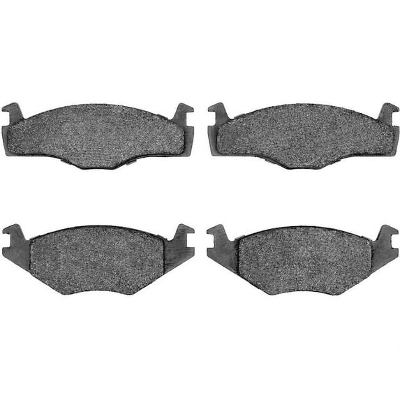 Front Brake Pad Set - Compatible with 1985 - 1993 Volkswagen Cabriolet - Dynamic Friction