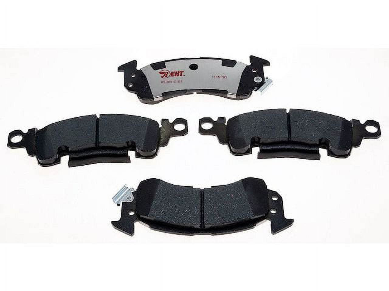 Front Brake Pad Set - Compatible with 1985 - 2002 Chevrolet Astro RWD ...