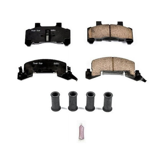 Front Brake Pad Set - Compatible with 1985 Buick Somerset Regal - Power Stop