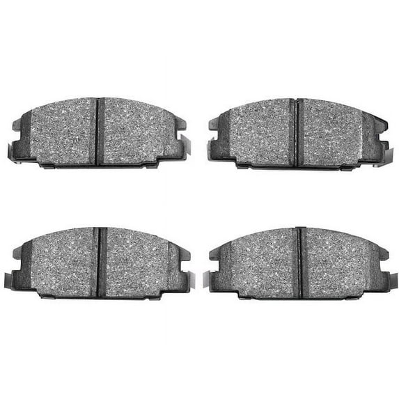 Front Brake Pad Set - Compatible with 1986 - 1991 Isuzu Trooper 1987 1988 1989 1990