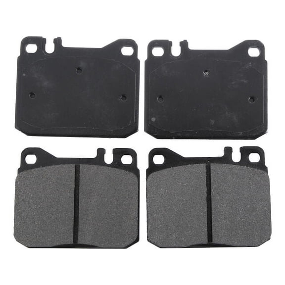 Front Brake Pad Set - Compatible with 1986 - 1991 Mercedes-Benz 560SEL 1987 1988 1989 1990