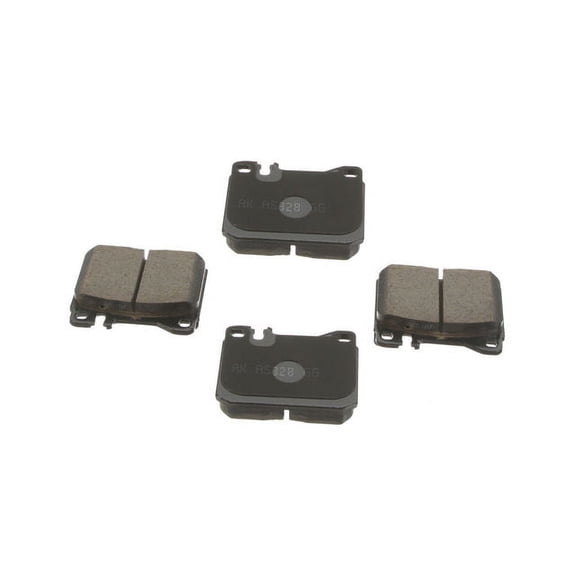 Front Brake Pad Set - Compatible with 1986 - 1991 Mercedes-Benz 560SEL 1987 1988 1989 1990