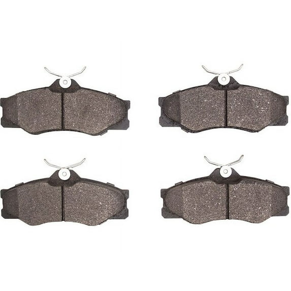 Front Brake Pad Set - Compatible with 1986 - 1991 Volkswagen Vanagon 1987 1988 1989 1990