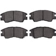 thumbnail image 1 of Front Brake Pad Set - Compatible with 1986 - 1996 Mitsubishi Mighty Max 1987 1988 1989 1990 1991 1992 1993 1994 1995, 1 of 2
