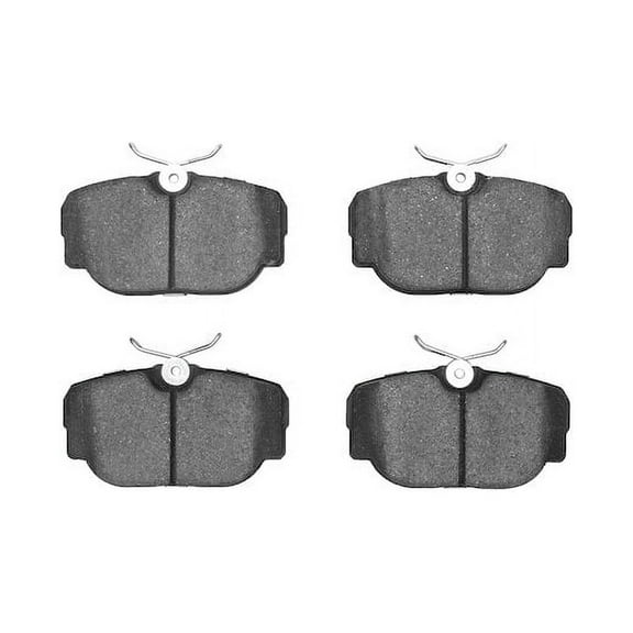 Front Brake Pad Set - Compatible with 1987 - 1993 Saab 900 1988 1989 1990 1991 1992