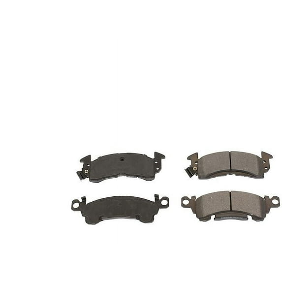 Front Brake Pad Set - Compatible with 1987 Chevy V20 Suburban