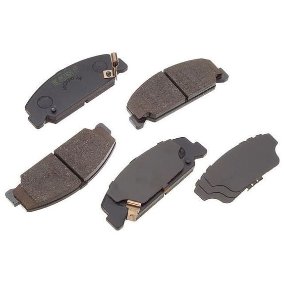 Front Brake Pad Set - Compatible with 1988 - 1991 Honda CRX 1989 1990