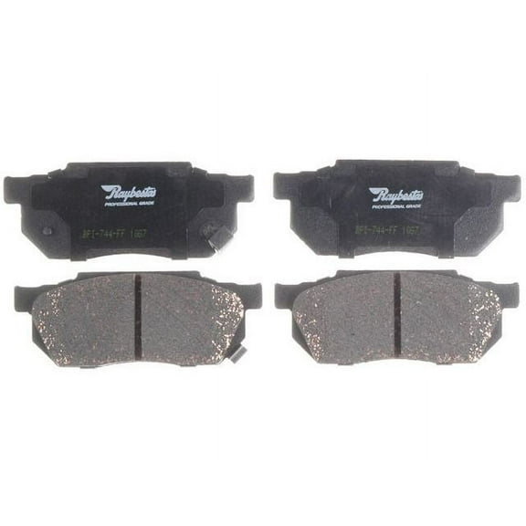 Front Brake Pad Set - Compatible with 1988 - 1991 Honda CRX HF 1989 1990