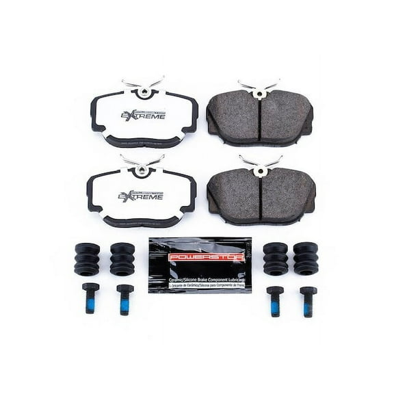 Front Brake Pad Set - Compatible with 1988 - 1993 Saab 900 1989 1990 1991 1992