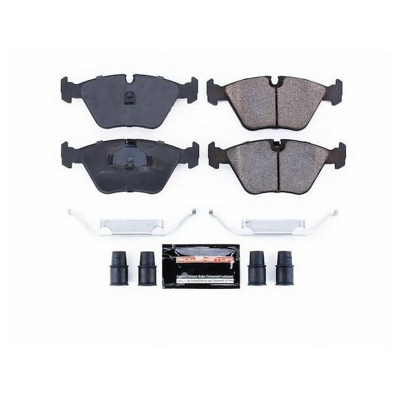 Front Brake Pad Set - Compatible with 1989 - 1991 Audi 200 - Power Stop