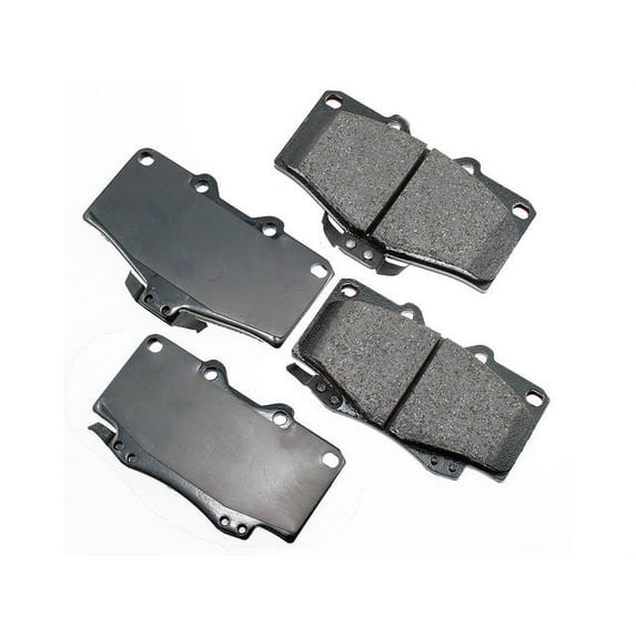 Front Brake Pad Set - Compatible with 1990 - 1991, 1998 - 2002 Toyota 4Runner 1999 2000 2001