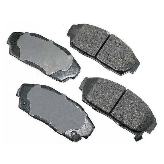 Front Brake Pad Set - Compatible with 1990 - 1991 Honda Prelude