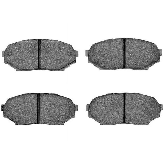 Front Brake Pad Set - Compatible with 1990 - 1992 Isuzu Impulse 1991