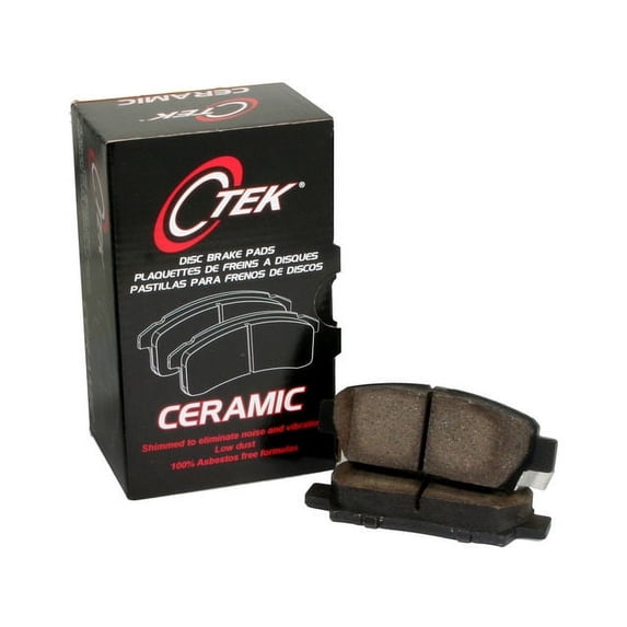 Front Brake Pad Set - Compatible with 1990 - 1993, 1995 - 1997 Geo Metro Convertible - Centric