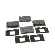 Front Brake Pad Set - Compatible with 1990 - 1993 Volvo 240 1991 1992