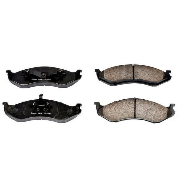 Front Brake Pad Set - Compatible with 1990 Jeep Wagoneer 4WD