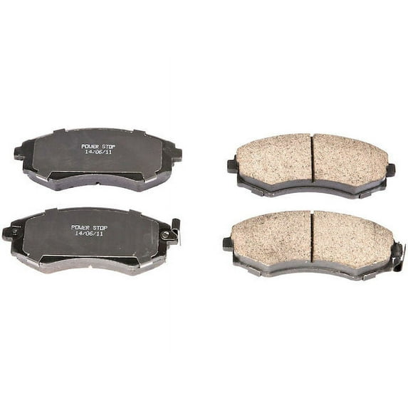 Front Brake Pad Set - Compatible with 1990 Nissan Axxess