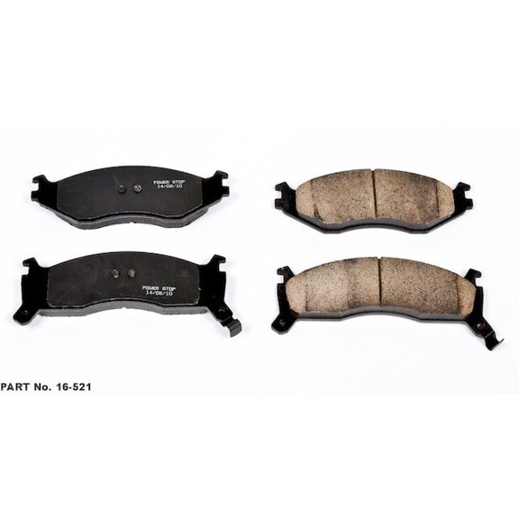 Front Brake Pad Set - Compatible with 1991 - 1993 Dodge Dynasty 1992