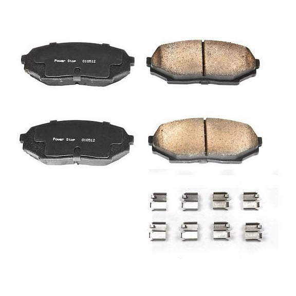 Front Brake Pad Set - Compatible with 1991 - 1993 Isuzu Stylus 1992