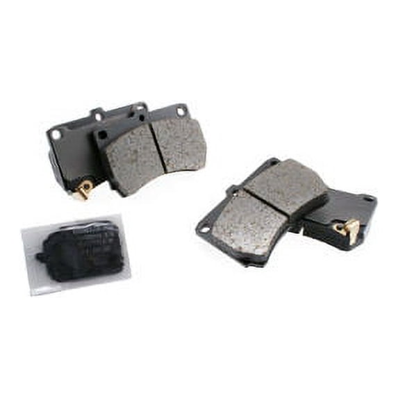 Front Brake Pad Set - Compatible with 1991 - 1993 Mercury Tracer 1.9L 4-Cylinder 1992