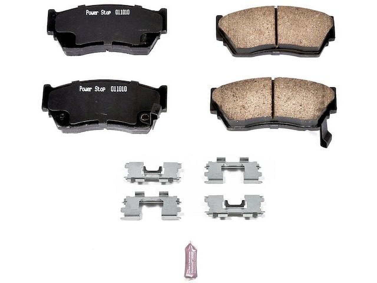 Front Brake Pad Set - Compatible with 1991 - 1994 Nissan Sentra 1.6L 4-Cylinder 1992 1993