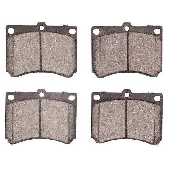 Front Brake Pad Set - Compatible with 1991 - 2003 Ford Escort 1.8L 4-Cylinder 1992 1993 1994 1995 1996 1997 1998 1999 2000 2001 2002