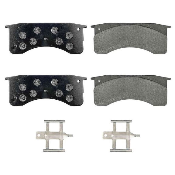Front Brake Pad Set - Compatible with 1991 - 2004 Freightliner FL60 - Power Stop