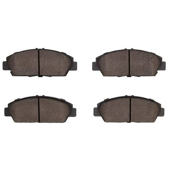 Front Brake Pad Set - Compatible with 1992 - 1996 Honda Prelude 1993 1994 1995