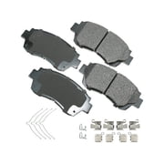 Front Brake Pad Set - Compatible with 1992 - 1996 Toyota Camry 3.0L V6 1993 1994 1995