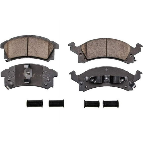 Front Brake Pad Set - Compatible with 1992 - 1998 Oldsmobile Achieva 1993 1994 1995 1996 1997