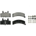 thumbnail image 1 of Front Brake Pad Set - Compatible with 1992 - 1999 Chevy K1500 Suburban GAS 1993 1994 1995 1996 1997 1998, 1 of 2