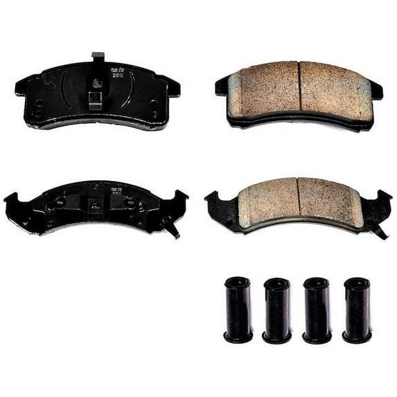 Front Brake Pad Set - Compatible with 1992 Oldsmobile Toronado