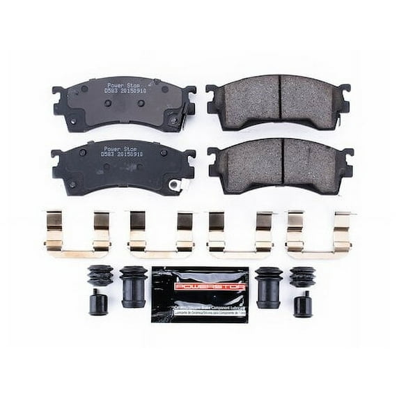 Front Brake Pad Set - Compatible with 1993 - 1997 Ford Probe - Power Stop